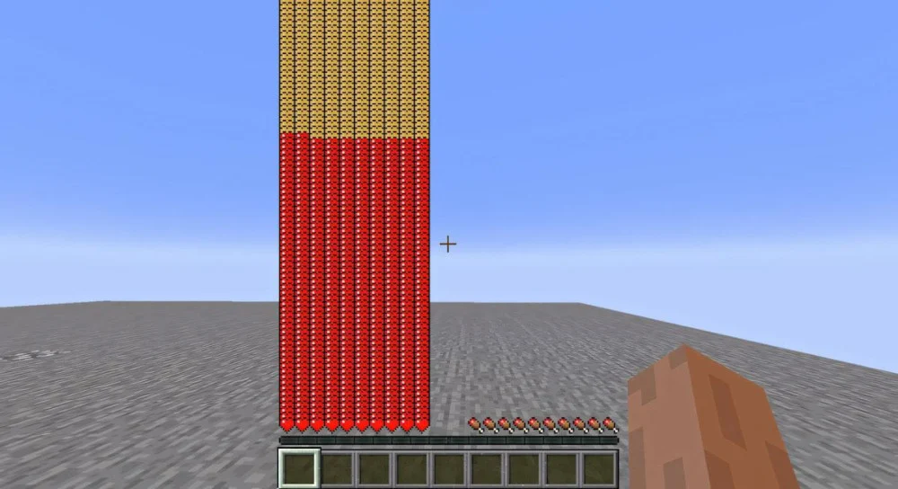 Hiệu ứng Absorption Minecraft tăng máu dự trữ