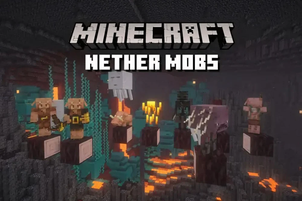 Minecraft Nether sinh tồn chiến đấu