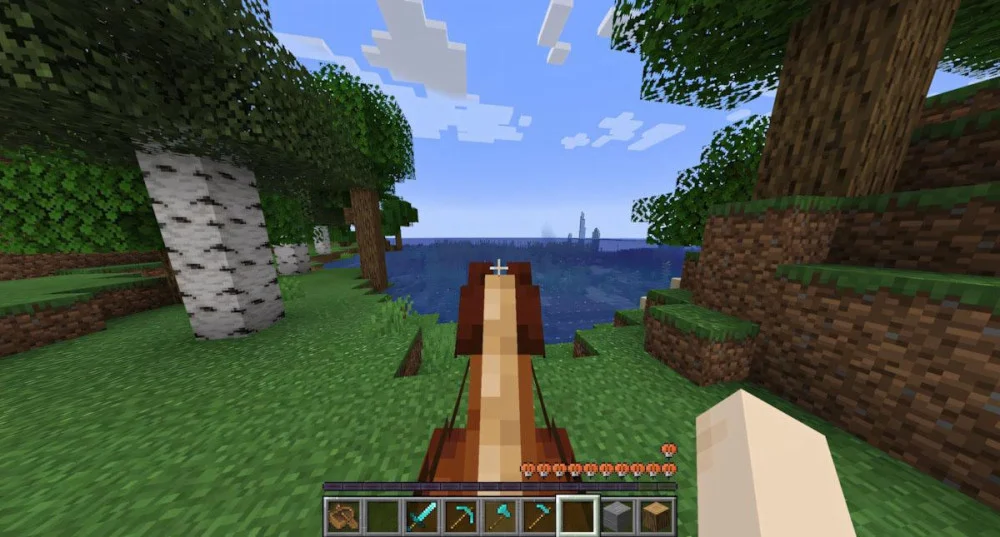 Minecraft yên ngựa chỉ tìm trong rương dungeon