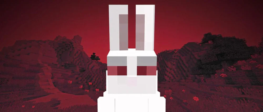 Rabbit Minecraft thỏ hiền chạy trốn hoang dã Killer Bunny hiếm