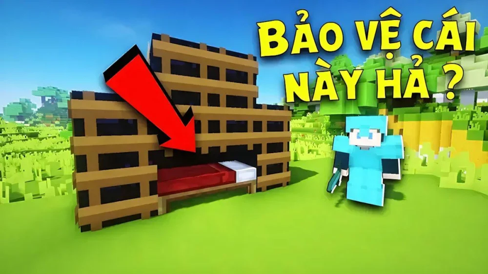 Cách phòng thủ giường Bedwars Minecraft hiệu quả