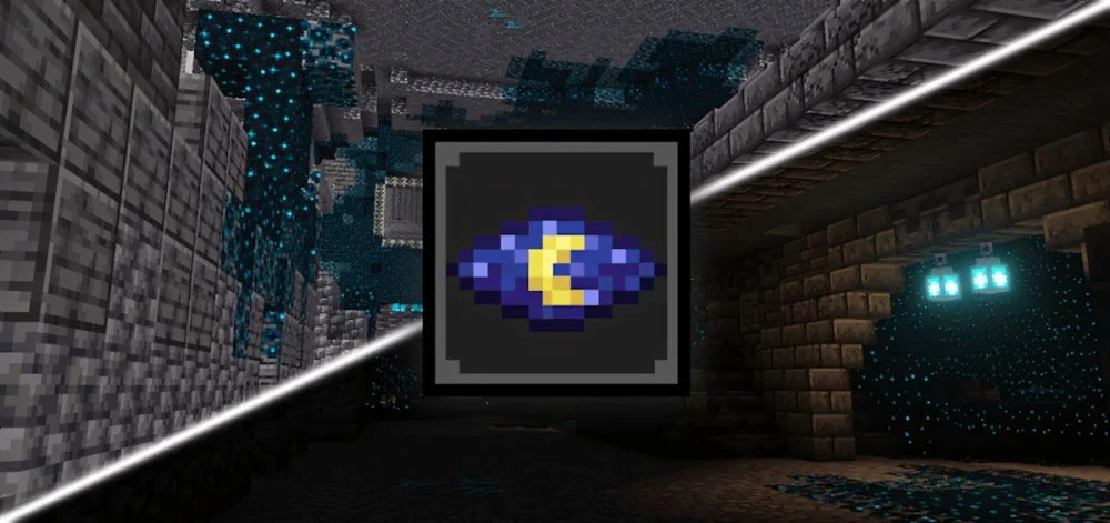 Night Vision Minecraft nhìn rõ trong bóng tối