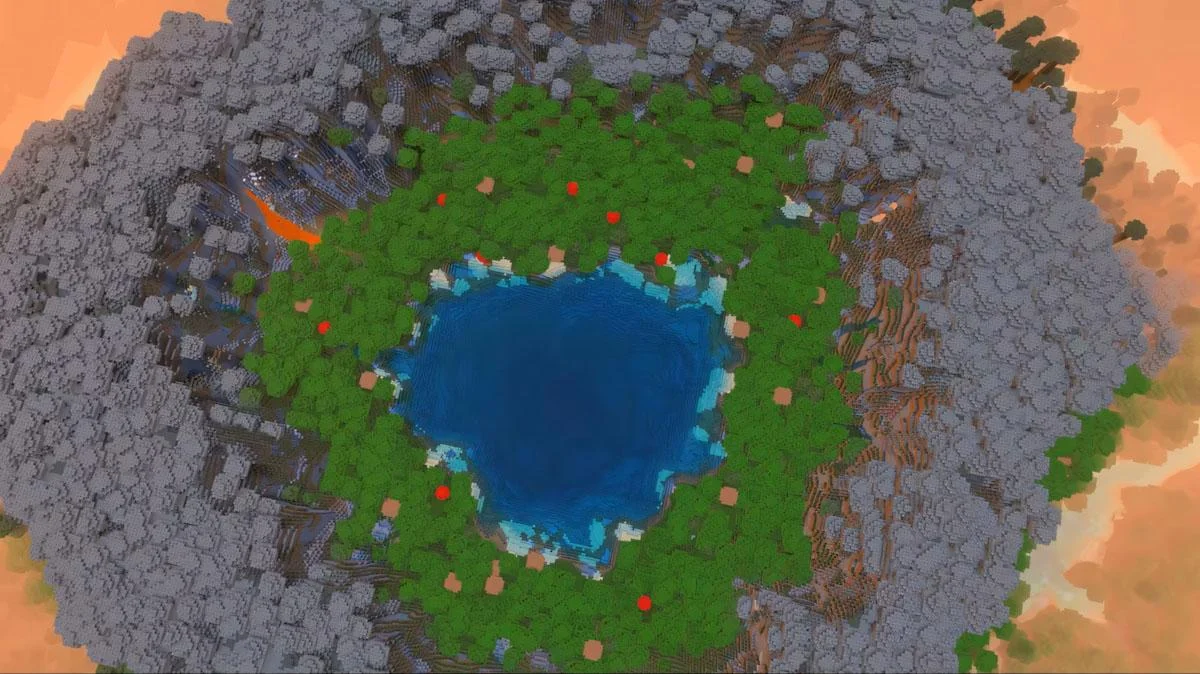 Dark Forest lake giữa Pale Garden vòng tròn khổng lồ