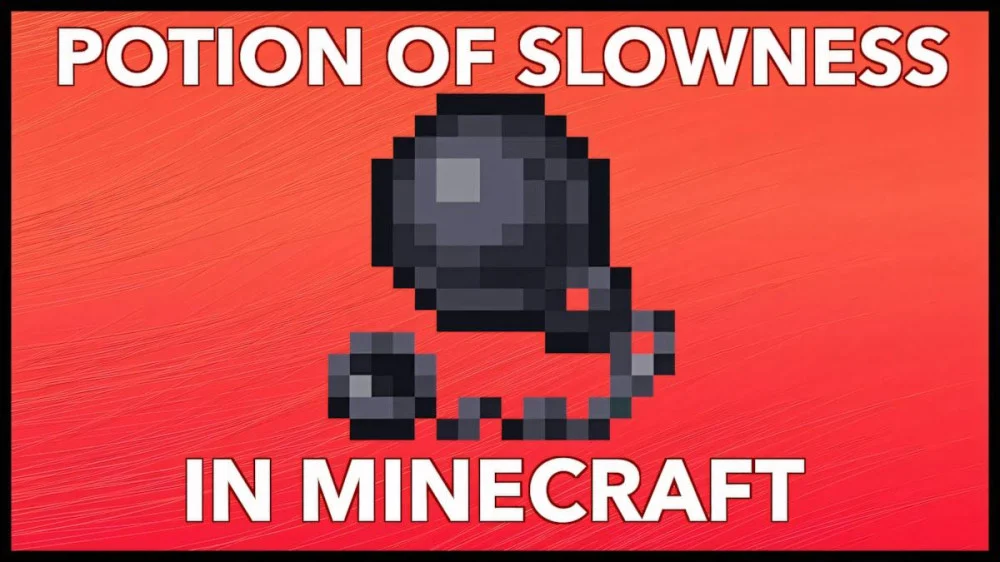 Slowness Minecraft làm giảm tốc độ di chuyển