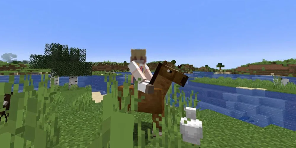 Minecraft yên ngựa có thể tìm thấy khi câu cá