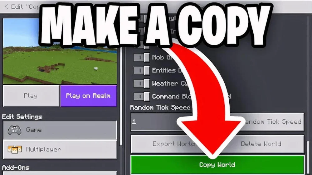 Backup Minecraft tự động sao lưu thế giới mỗi ngày