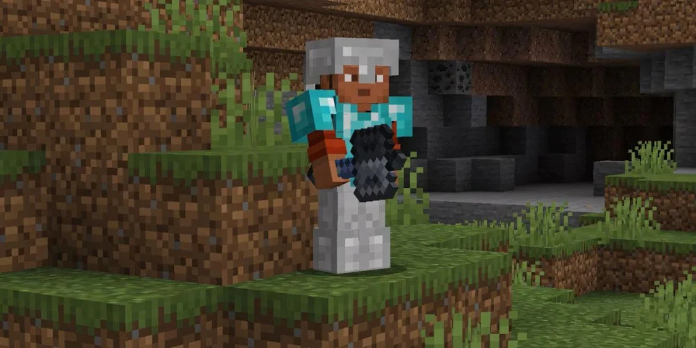 Chế tạo vũ khí Minecraft mạnh bằng tài nguyên và bàn chế tạo