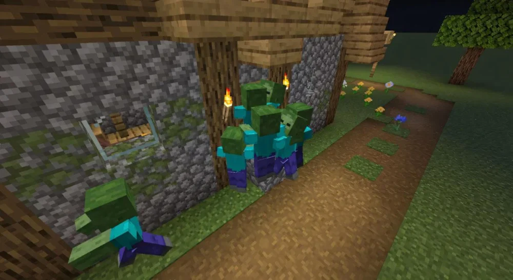 Minecraft zombie rơi cà rốt tỷ lệ thấp 1/40