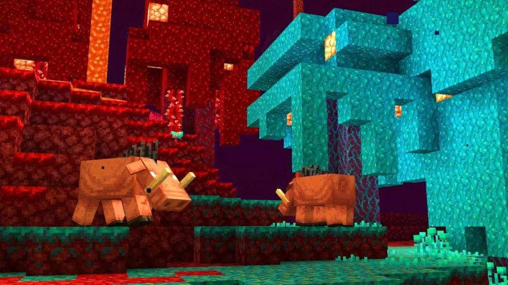 Minecraft Nether Update: Khám phá biome mới và sinh vật Piglin