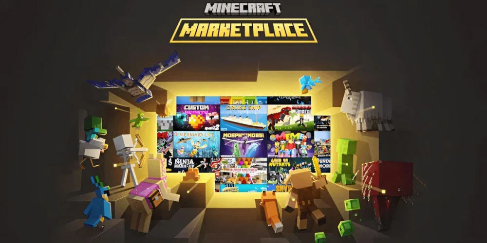 Minecraft Marketplace: Khám phá skin, texture và thế giới cộng đồng