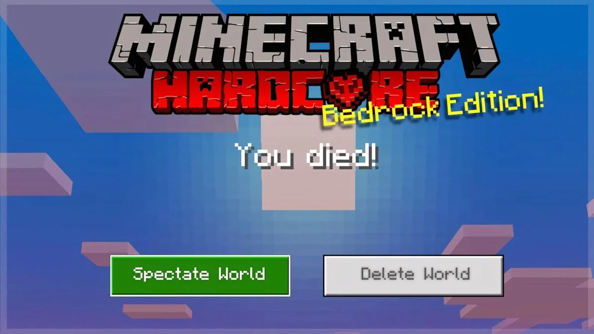Hướng dẫn tạo thế giới Hardcore Minecraft