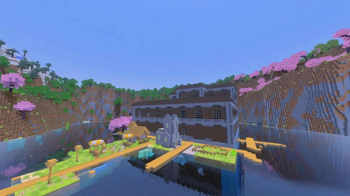 Woodland Mansion giữa hồ cạnh Cherry Grove