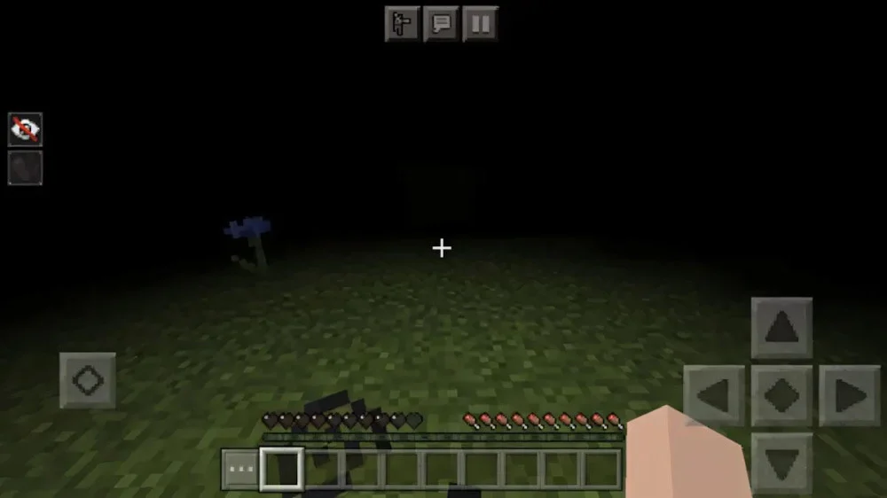 Hiệu ứng Darkness Minecraft đối đầu Warden giữa bóng tối sâu thẳm