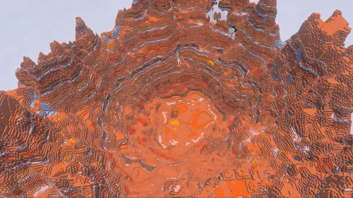 Caldera Badlands khổng lồ, spawn thiếu gỗ