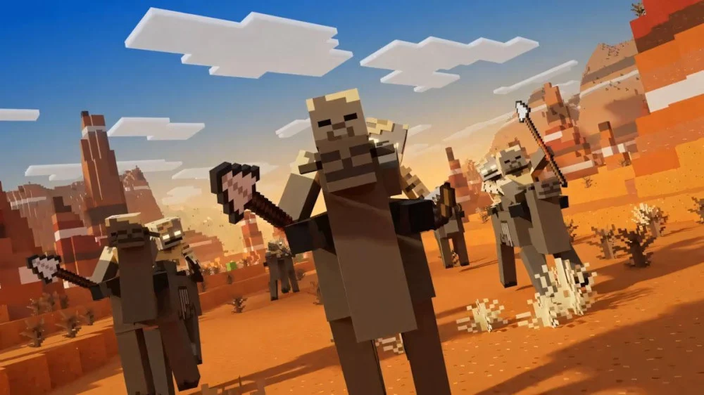 Minecraft lạc đà vẫn nhận sát thương khi va chạm