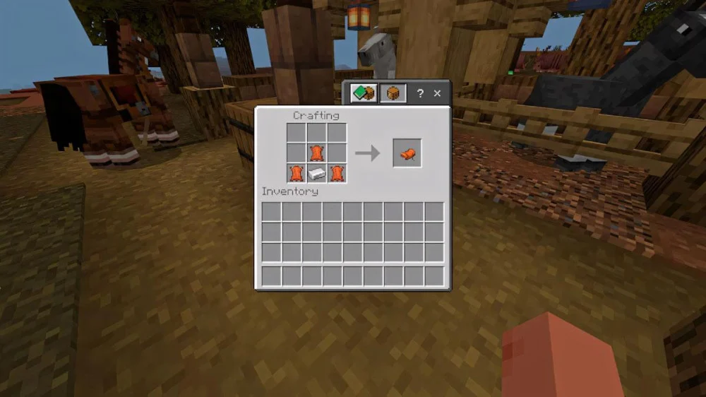 Minecraft yên ngựa có thể tìm trong rương hoặc câu cá