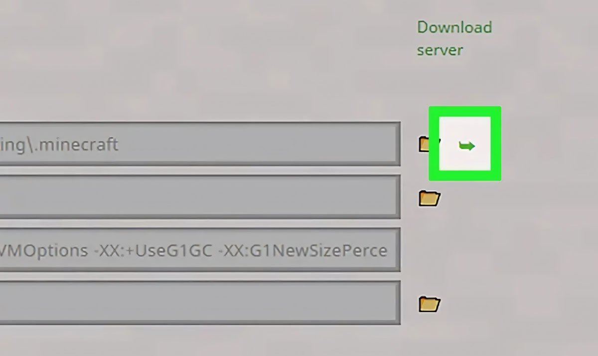 Mở thư mục chứa game Minecraft