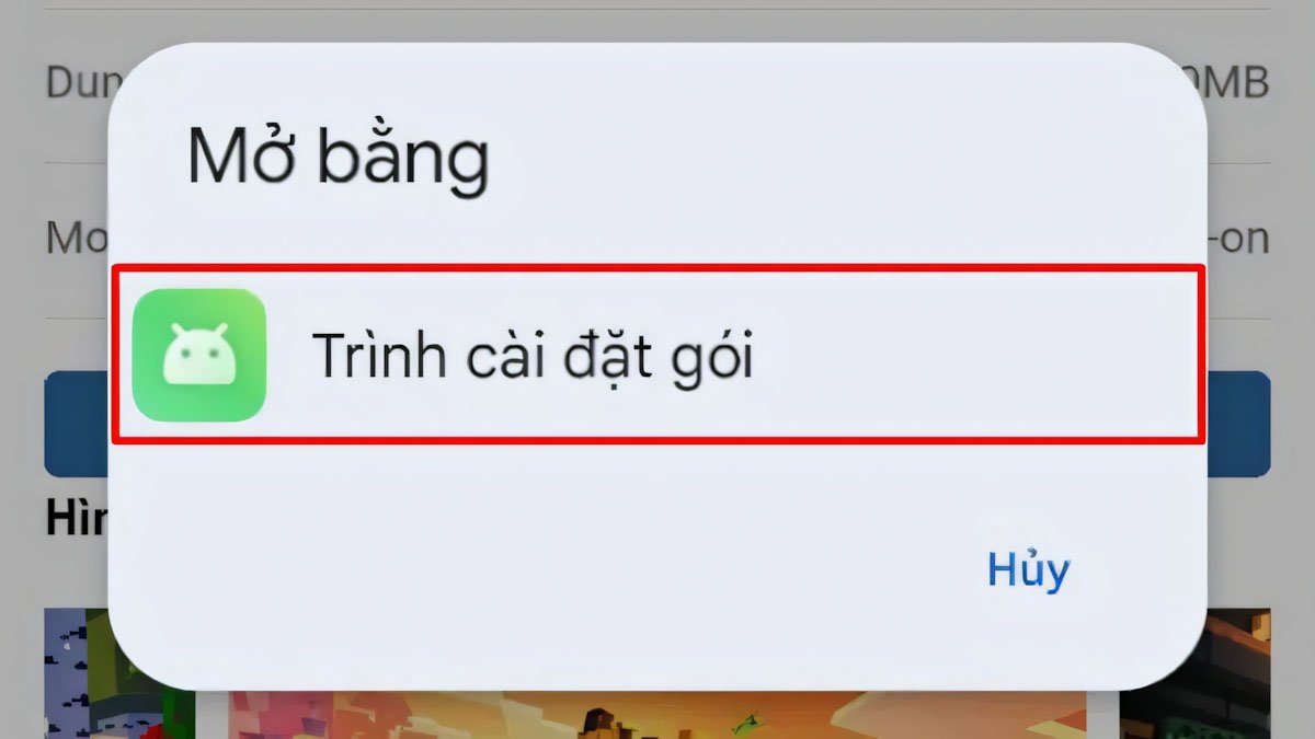 Bước 2: Nhấn vào “Trình cài đặt gói” để tải file tương ứng về máy.