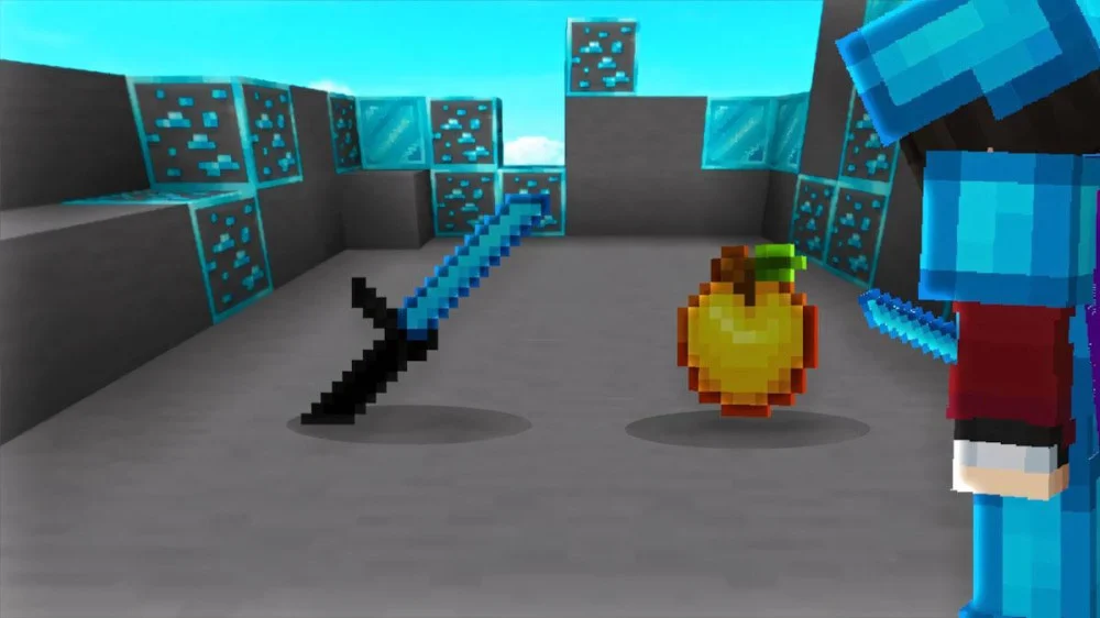 Tài nguyên Bedwars giúp nâng cấp và chiến thắng giao tranh