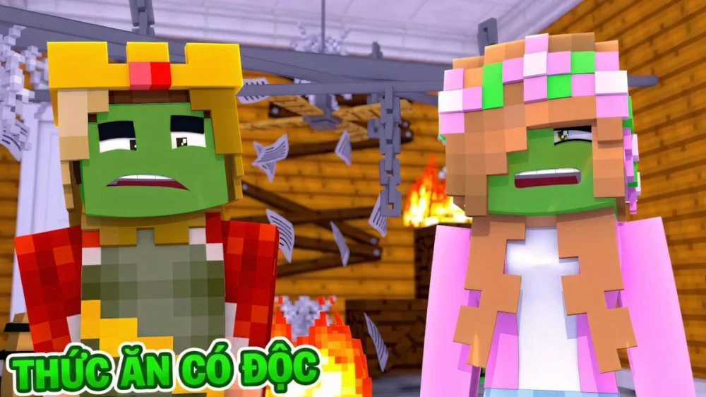 Tránh thực phẩm độc trong Minecraft