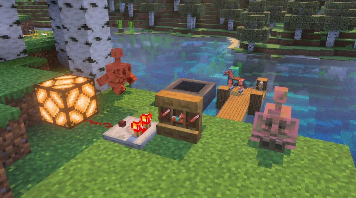 Minecraft 1.21.80 tối ưu AI sinh vật và khả năng hiển thị nhân vật