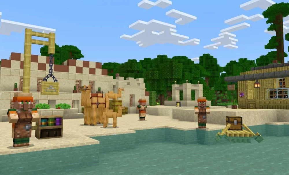 Mojang Studios loại bỏ sự cố đồ họa RenderDragon và hiển thị túi đồ đựng