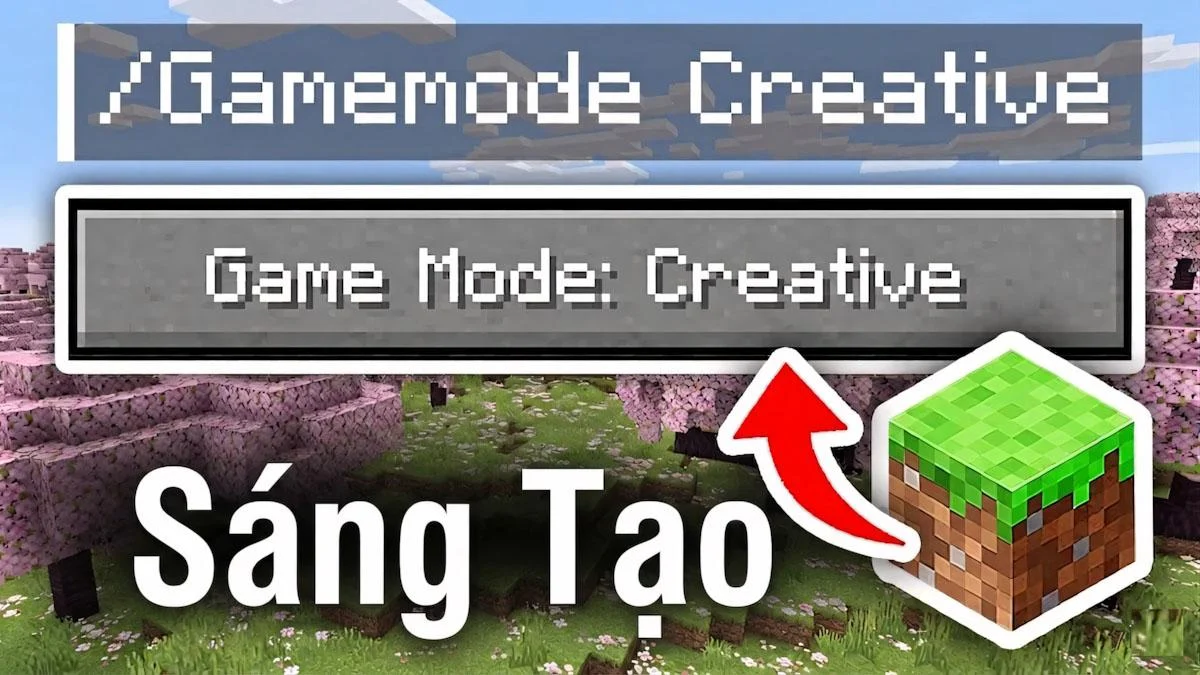 Cách Bật Chế Độ Sáng Tạo Trong Minecraft 🎨🖌️| Cheat Nhanh Cho Newbie