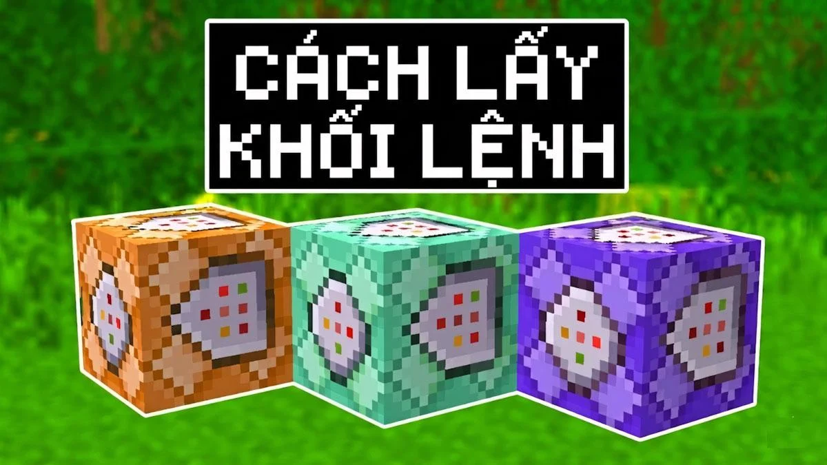 Cách Lấy Khối Lệnh Trong Minecraft 🧊🟩| Cú Pháp Chuẩn Trên Các Phiên Bản