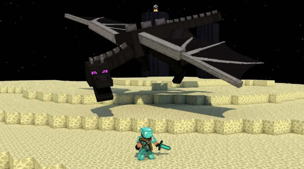 RenderDragon sắc nét ổn định FPS tầm trung và nền tảng Bedrock mượt mà