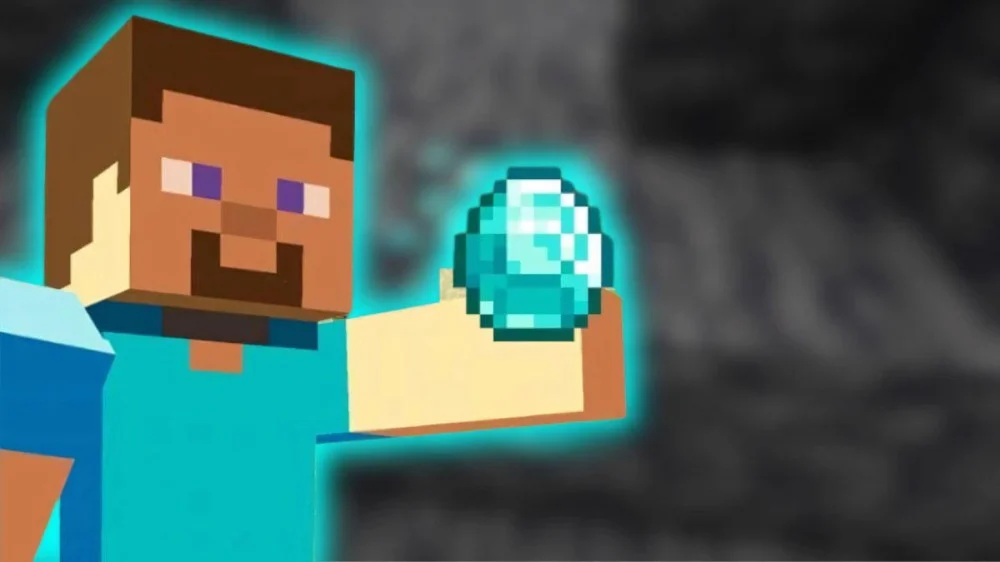 Kỹ thuật săn kim cương Minecraft