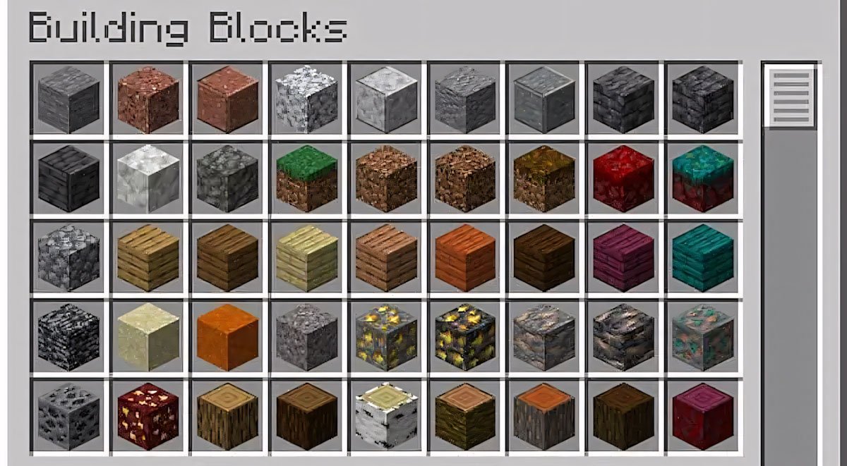 Chuẩn bị gỗ, đá, kính giúp quy trình xây nhà Minecraft