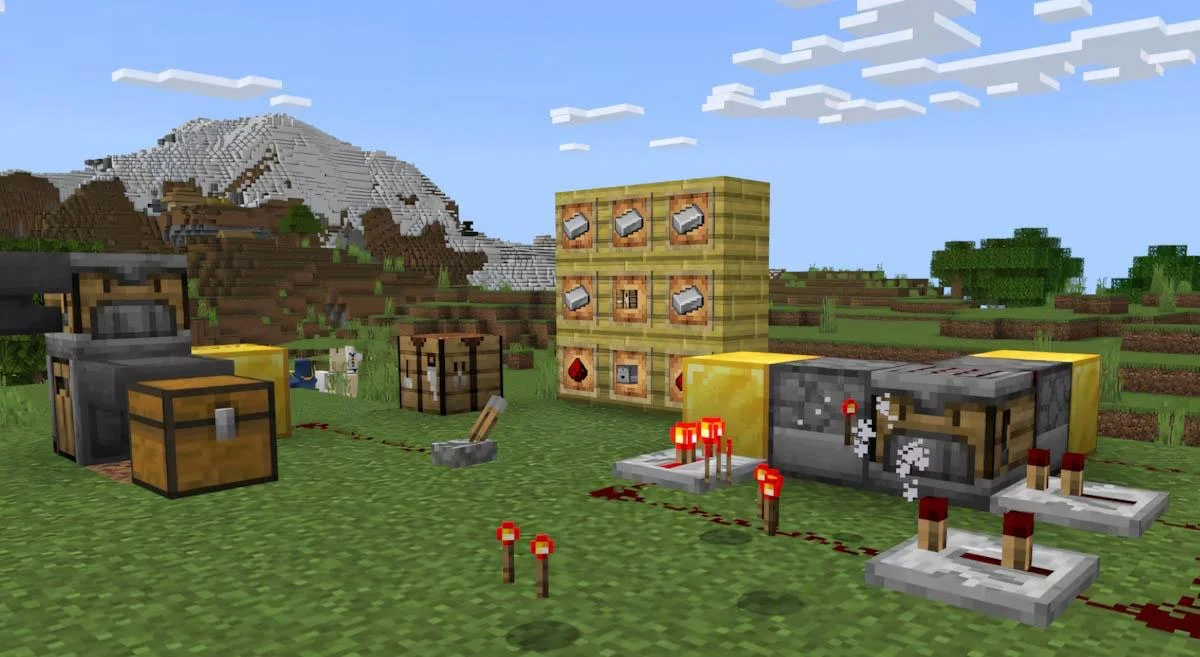 Lead giúp tạo đoàn động vật nối đuôi nhau trong Minecraft