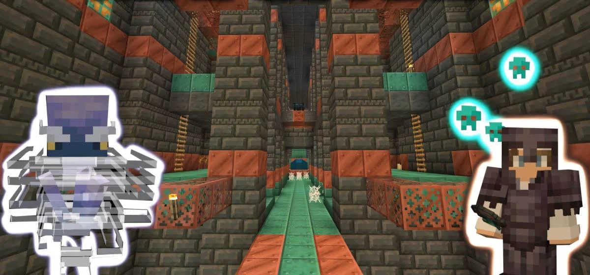 Minecraft tối ưu sát thương Chùy khi tấn công từ trên cao