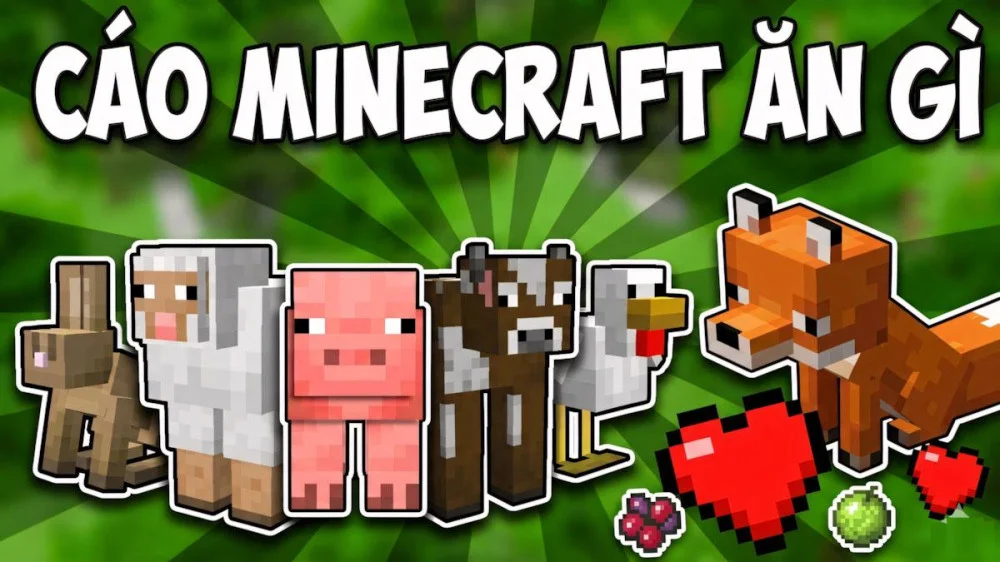 Cáo Trong Minecraft Ăn Gì | Cách Thuần Hoá, Nuôi Dưỡng và Nhân Giống