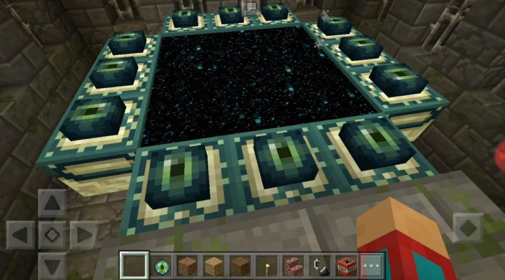 Dùng Eye of Ender tìm Stronghold, tiêu diệt Ender Dragon nhận Dragon Egg