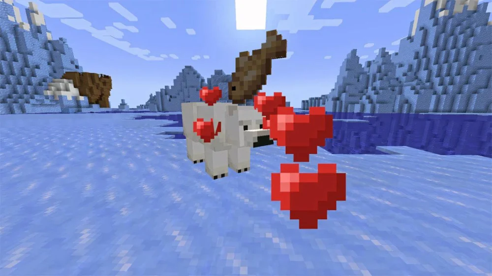 Không thuần hóa được Minecraft Polar Bear
