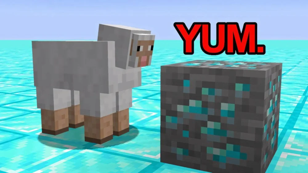 Cách nuôi cừu Minecraft bằng cỏ và lúa mì