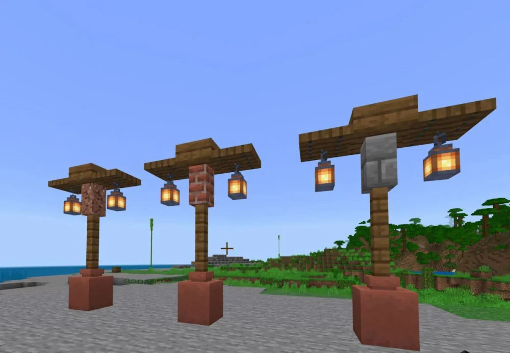 Đặc điểm quang học và biến thể Đèn lồng trong Minecraft