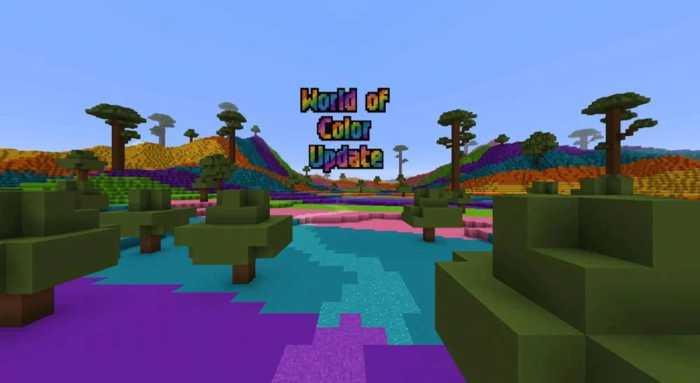 Mojang phát hành World of Color Update ngày 07/06/2017 cho Java Edition