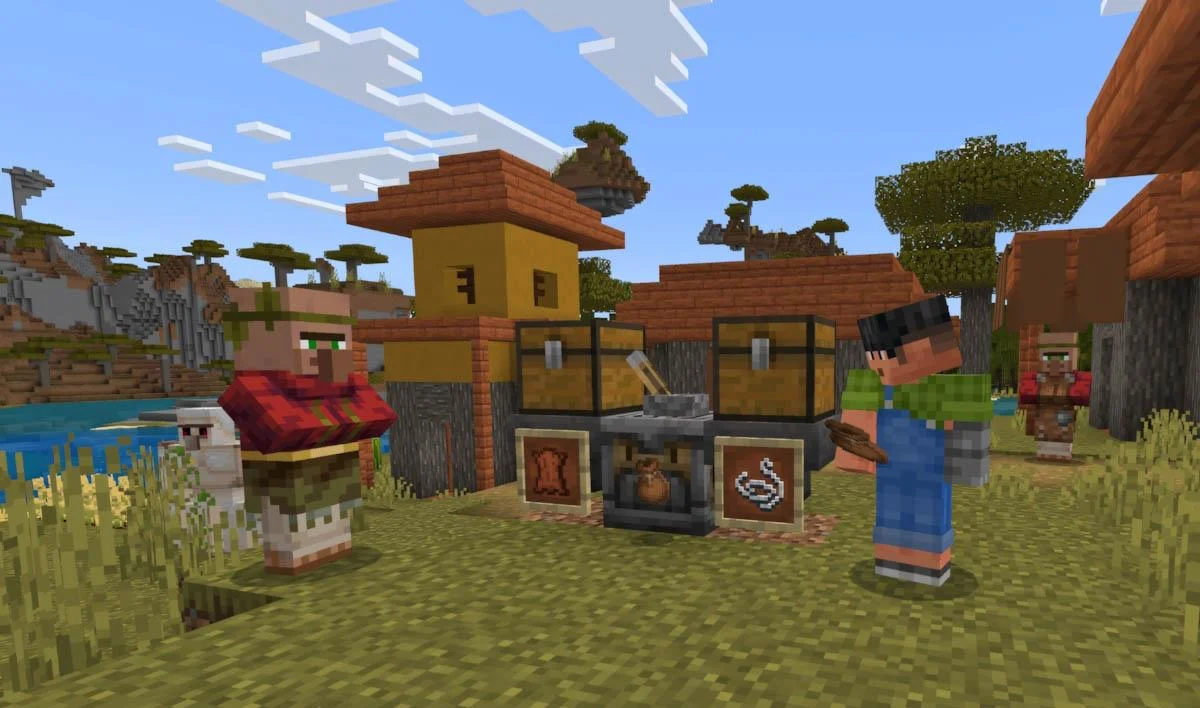 Minecraft 1.21.80 giải đáp cách tìm Happy Ghast và Locator Bar