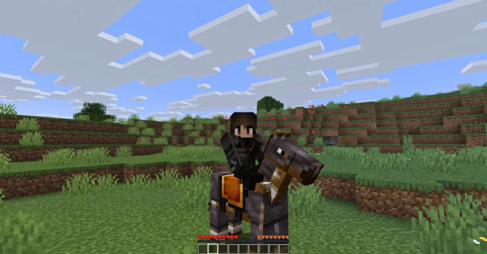 Minecraft giáp ngựa tăng phòng thủ