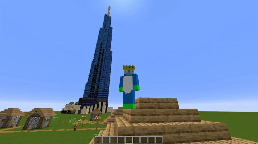 Game thủ Việt tái hiện tòa nhà Landmark 81