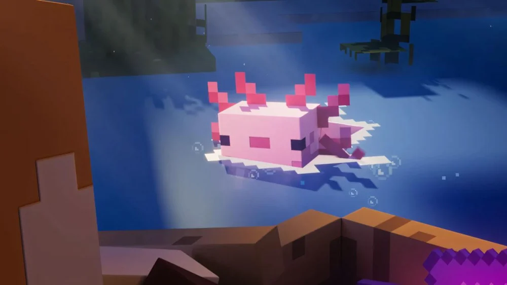 Khám phá đặc tính Axolotl Minecraft