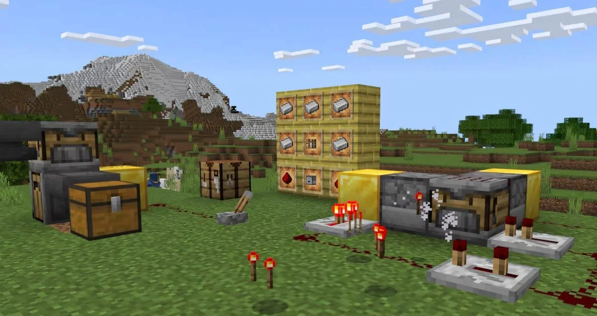 Minecraft bổ sung Crafter Block cho hệ thống chế tạo tự động