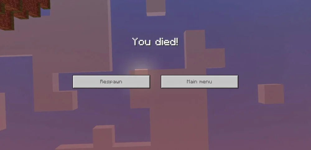Cơ chế rơi vật phẩm Minecraft và rủi ro mất đồ