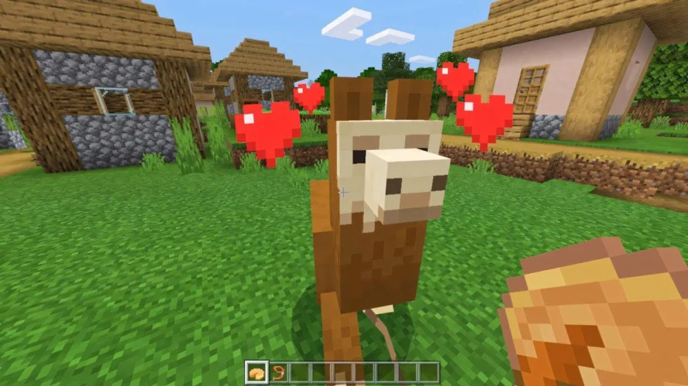 Bí kíp thuần hóa và nhân giống Llama Minecraft