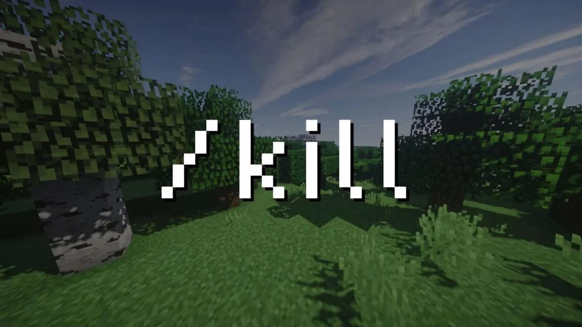 Lệnh Kill Trong Minecraft 🔪💀| Tiêu Diệt Player, Mob, Item, Zombie, Slime,...