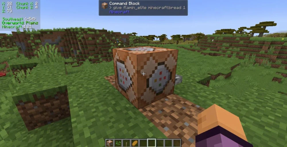Hướng dẫn dùng lệnh give Minecraft để sở hữu vật phẩm nhanh