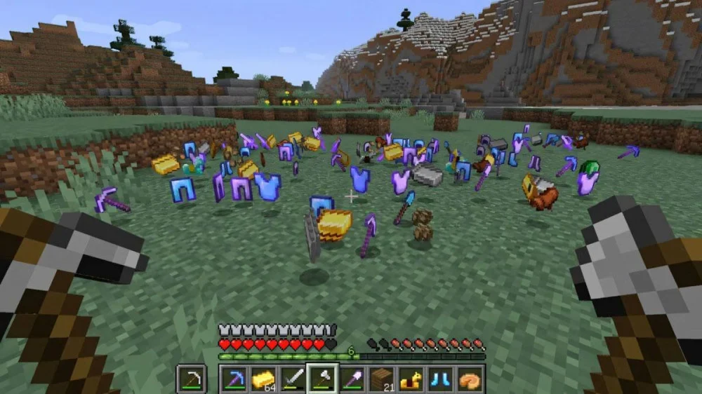 Cách dùng lệnh Keep Inventory Minecraft giữ vật phẩm