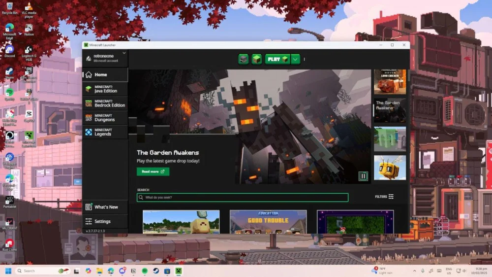 Mẹo update bản Minecraft Launcher mới nhất